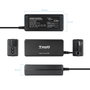 Tooq Cargador Universal 65W con 8 Conectores y USB TQLC-65BS02AT